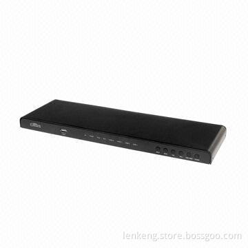 All to HDMI Up Scaler, Multimedia Player with Remote